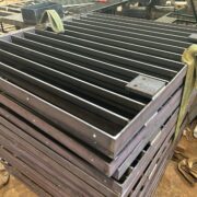 Steel balcony railing production