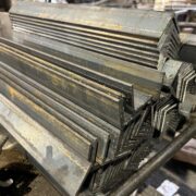 Metal angle cutting for construction