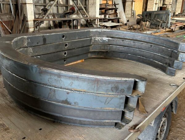 Log holder for wood drying machine