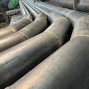 Manufacturing of steel protective pipes