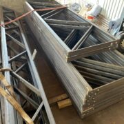Production of steel trusses for large structures