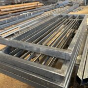 Welded decorative railings for private houses and terraces