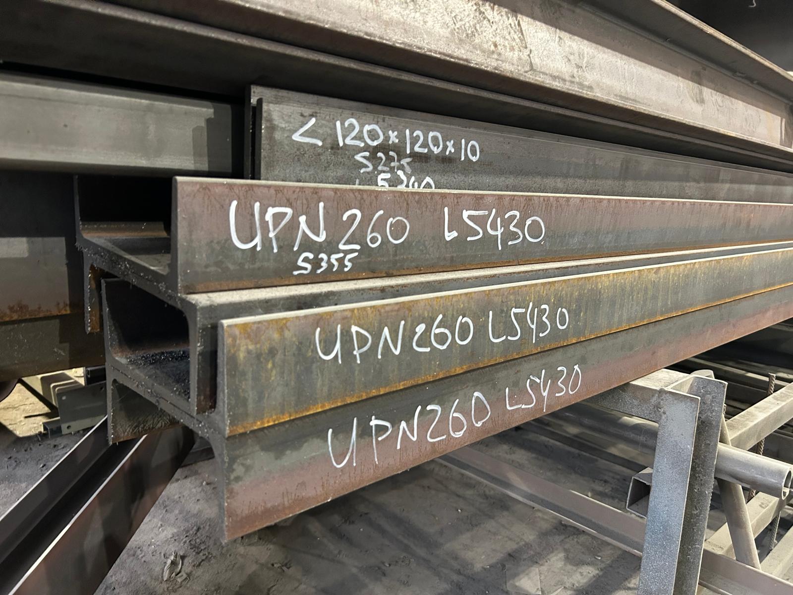 Tērauda izstrādājumi nestandarta garumā