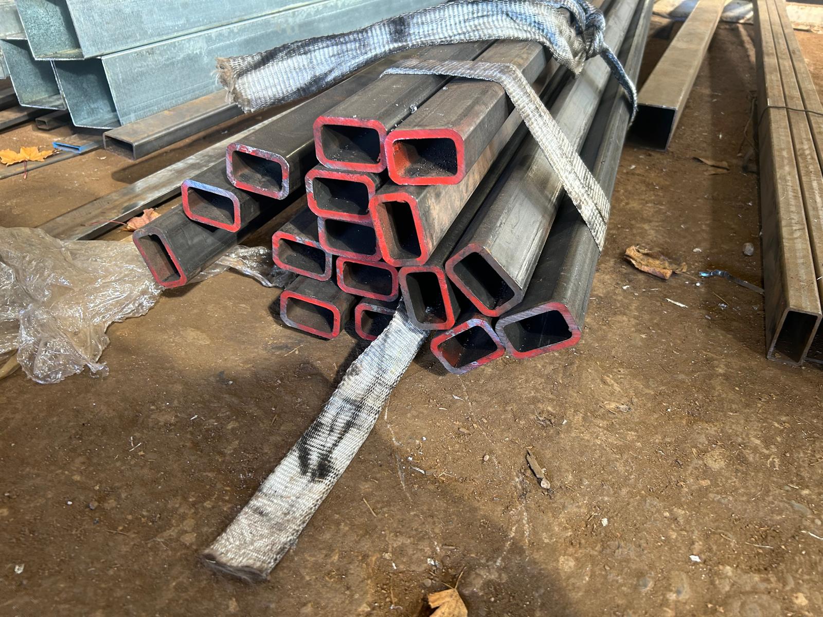 Caurule 60x40x6 S355 L-12m un dokumentācija