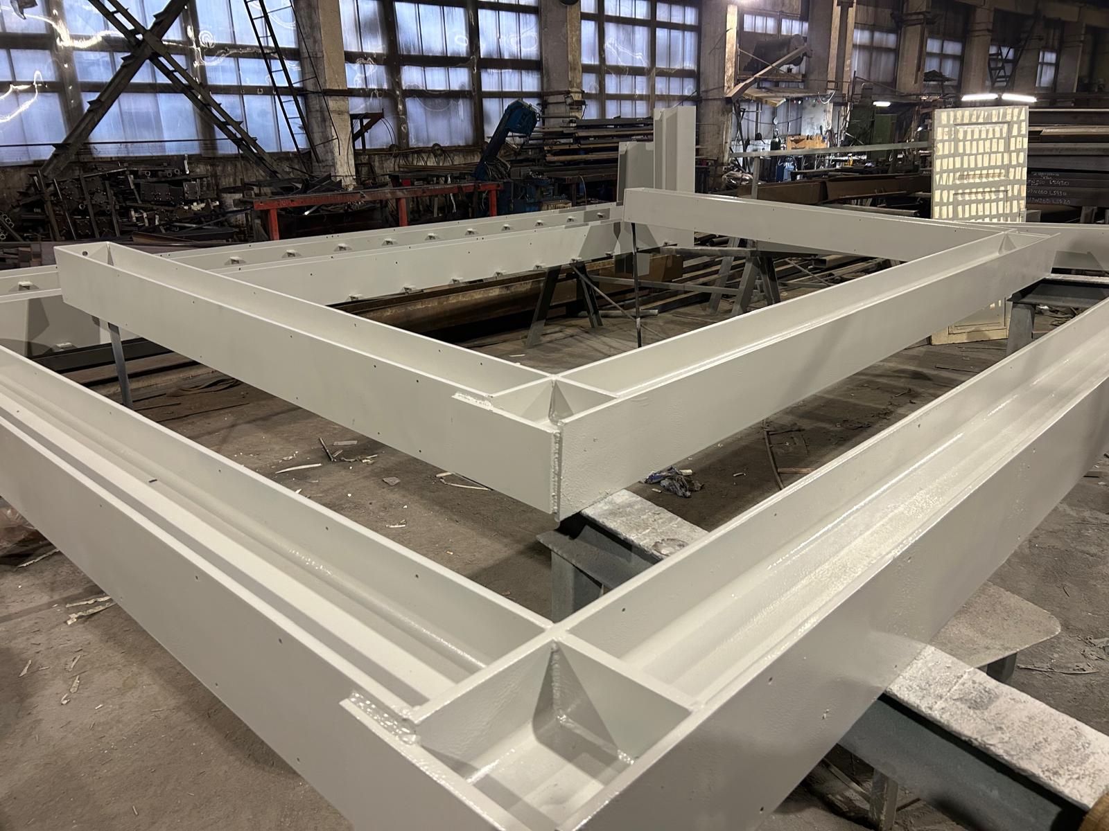 Spēcīgas nesošās tērauda konstrukcijas no HEB