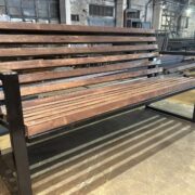 Production of steel and wooden benches for outdoor and indoor needs