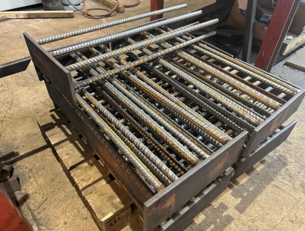 tērauda ieliekamās detaļas betonēšanai