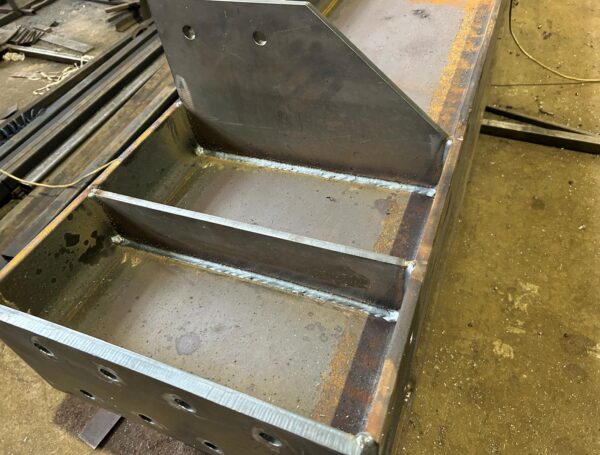 Metināta konstrukcija ar kvalitātes dokumentāciju