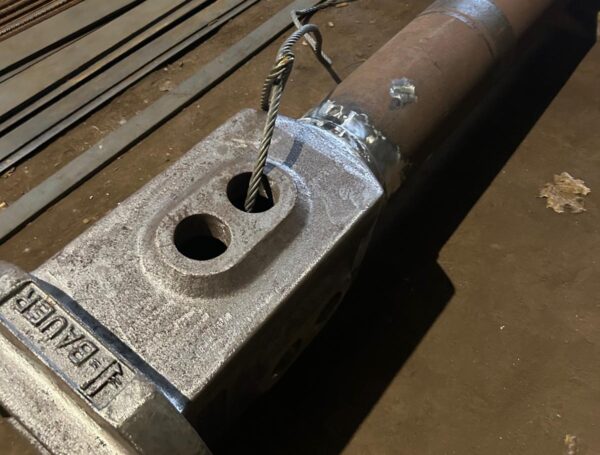 Individuāls metinājuma risinājums starp cauruli un mehānisko komponenti