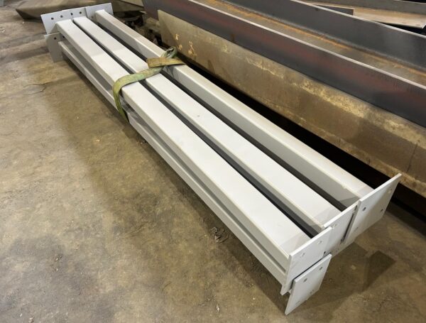 Profilcauruļu 120x80x5 kolonnas pirts būvniecībai